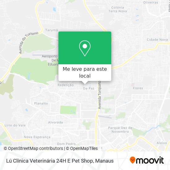 Lú Clínica Veterinária 24H E Pet Shop mapa