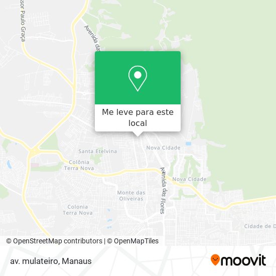 av. mulateiro mapa