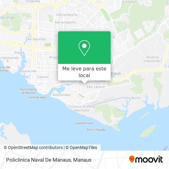 Policlinica Naval De Manaus mapa