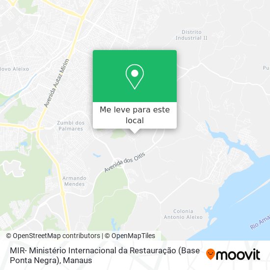 MIR- Ministério Internacional da Restauração (Base Ponta Negra) mapa