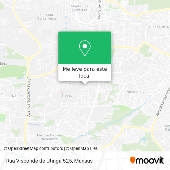 Rua Visconde de Utinga 525 mapa