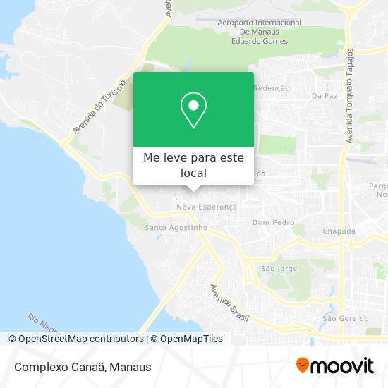 Complexo Canaã mapa