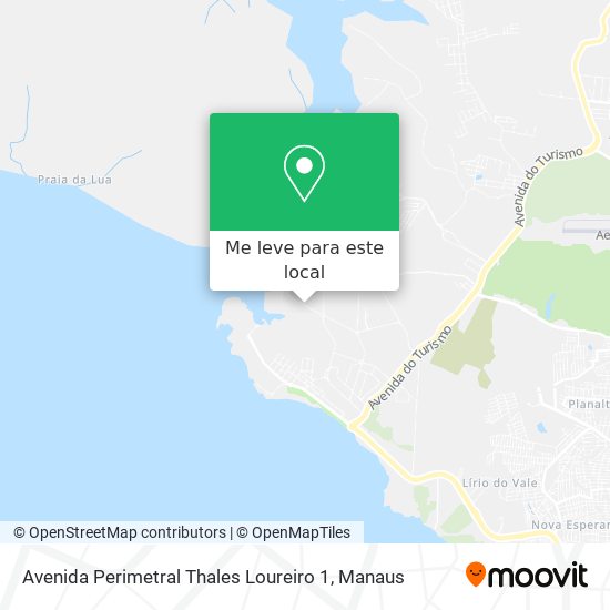 Avenida Perimetral Thales Loureiro 1 mapa