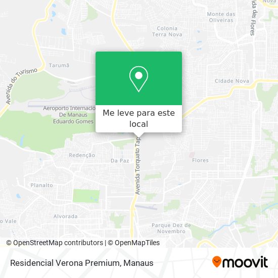 Residencial Verona Premium mapa