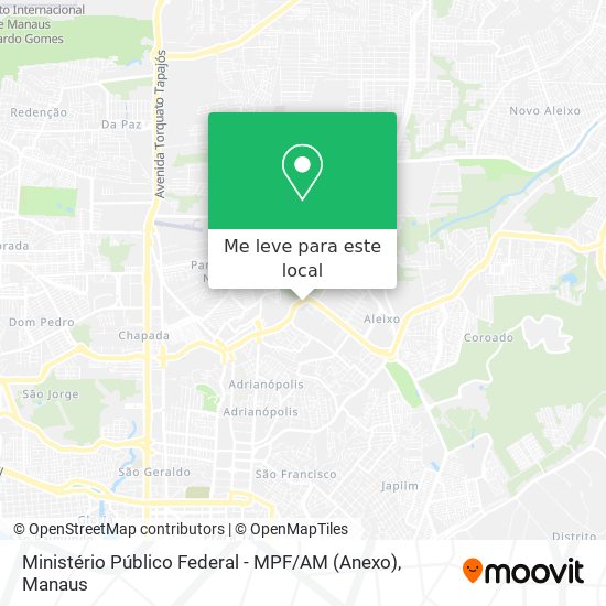 Ministério Público Federal - MPF / AM (Anexo) mapa