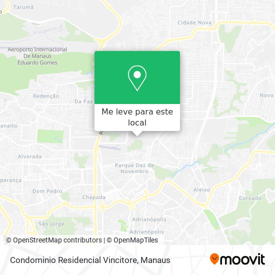 Condominio Residencial Vincitore mapa