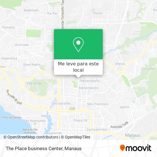 The Place business Center mapa