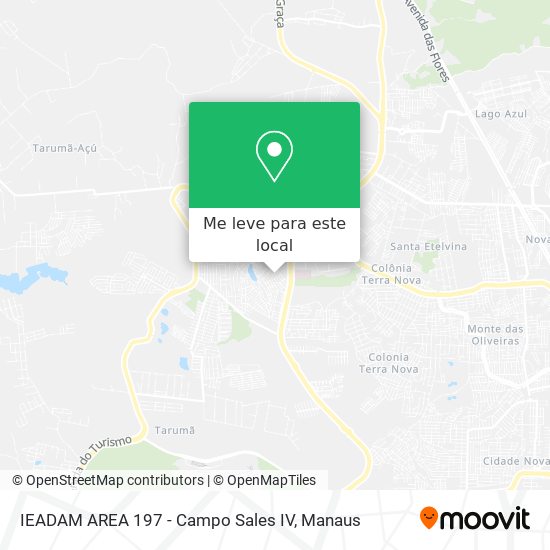 IEADAM AREA 197 - Campo Sales IV mapa