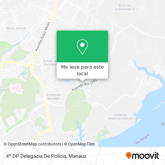 4º DP Delegacia De Polícia mapa