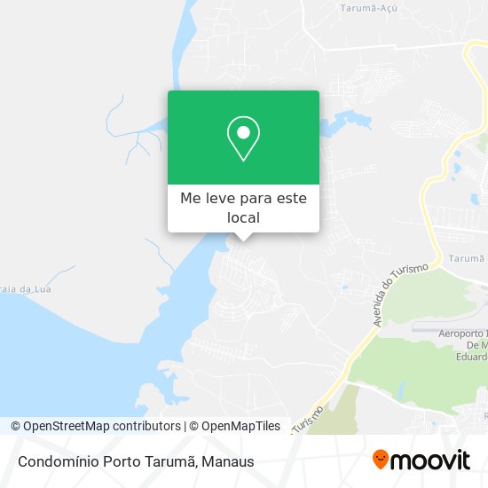 Condomínio Porto Tarumã mapa