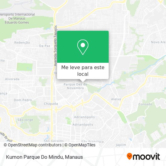 Kumon Parque Do Mindu mapa