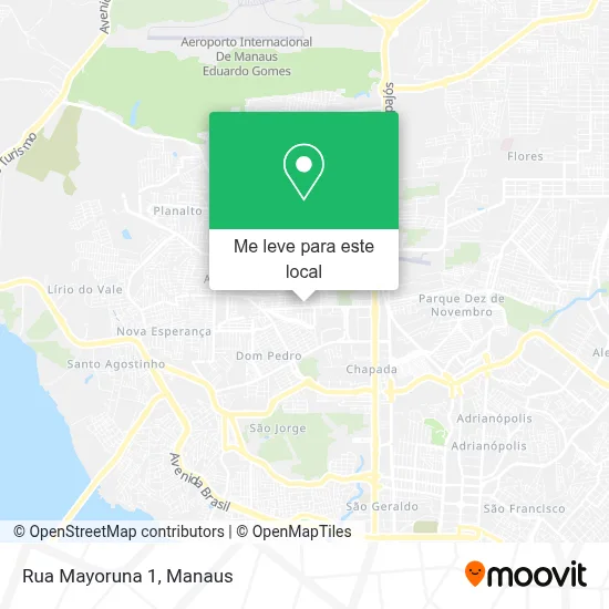 Rua Mayoruna 1 mapa