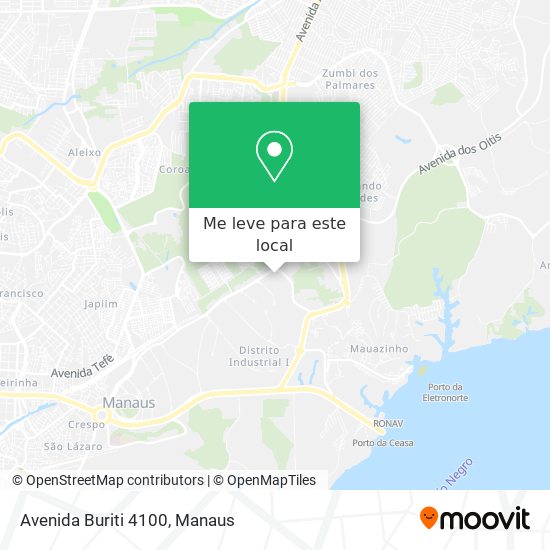 Avenida Buriti 4100 mapa