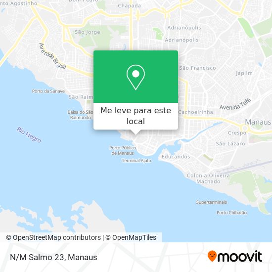 N/M Salmo 23 mapa