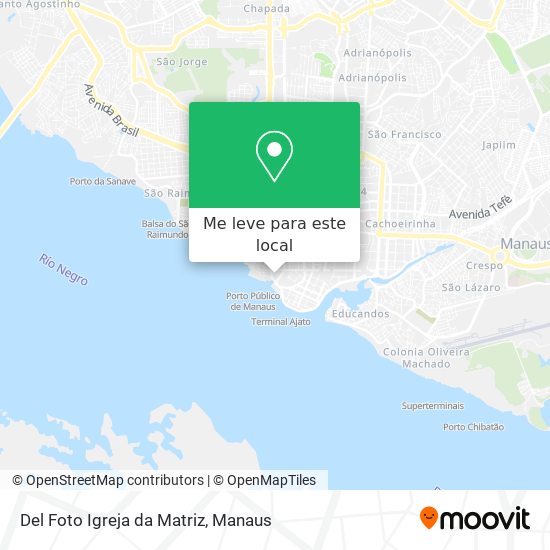 Del Foto Igreja da Matriz mapa