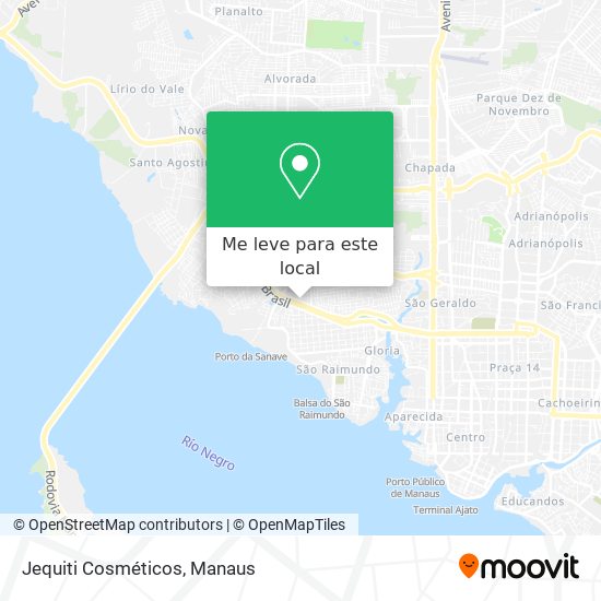 Jequiti Cosméticos mapa