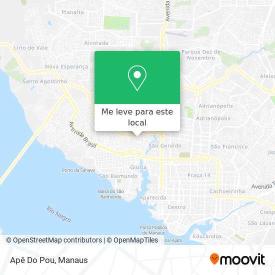 Apê Do Pou mapa