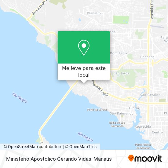 Ministerio Apostolico Gerando Vidas mapa