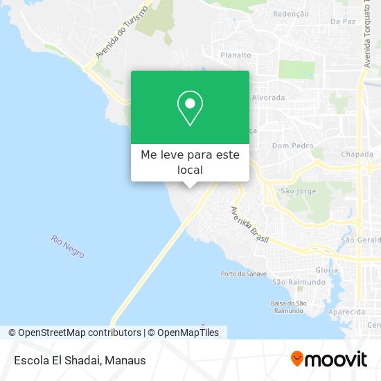 Escola El Shadai mapa