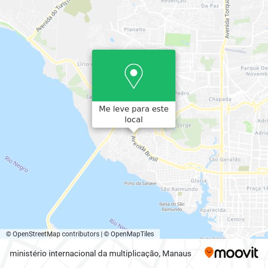 ministério internacional da multiplicação mapa