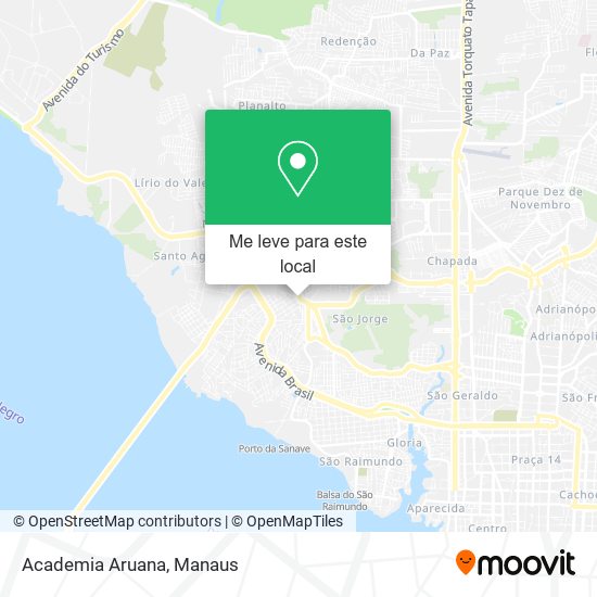 Academia Aruana mapa