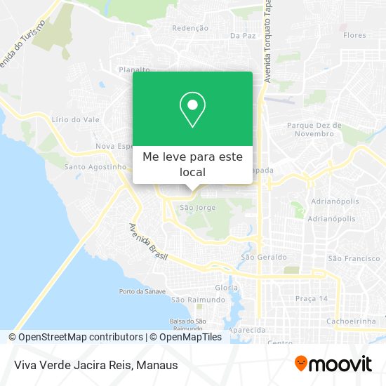Viva Verde Jacira Reis mapa
