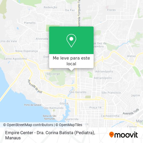 Empire Center - Dra. Corina Batista (Pediatra) mapa