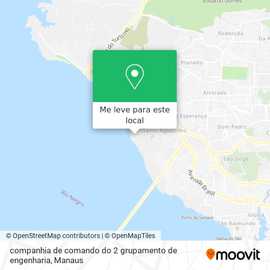 companhia de comando do 2 grupamento de engenharia mapa