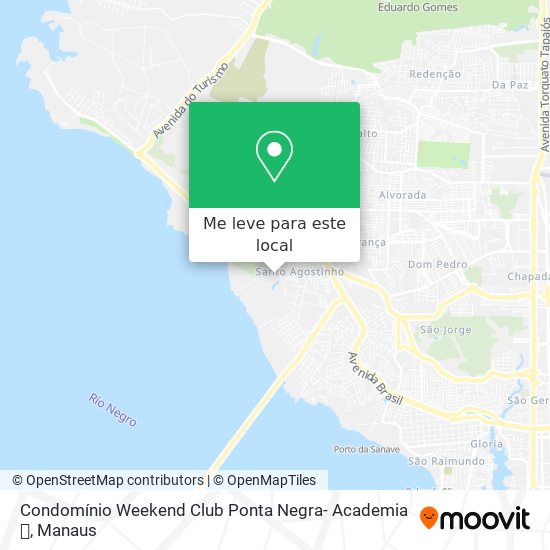 Condomínio Weekend Club Ponta Negra- Academia💪 mapa