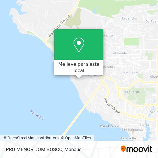 PRÓ MENOR DOM BOSCO mapa