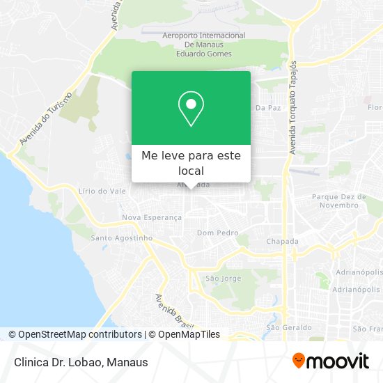 Clinica Dr. Lobao mapa