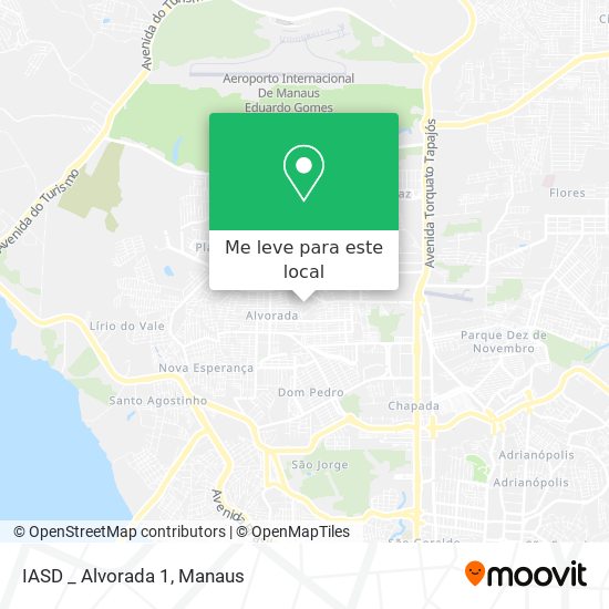 IASD _ Alvorada 1 mapa