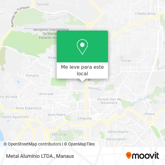 Metal Alumínio LTDA. mapa