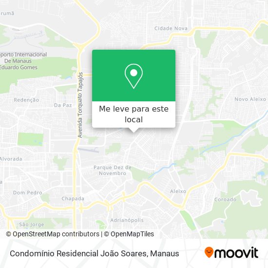 Condomínio Residencial João Soares mapa