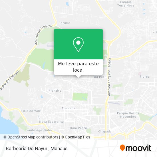 Barbearia Do Nayuri mapa