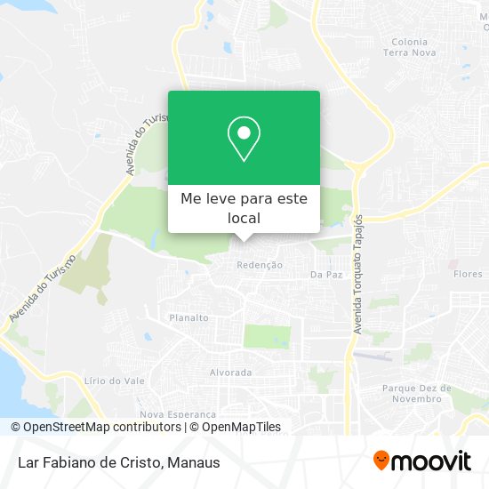 Lar Fabiano de Cristo mapa