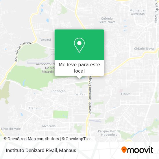 Instituto Denizard Rivail mapa