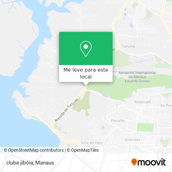 clube jibóia mapa