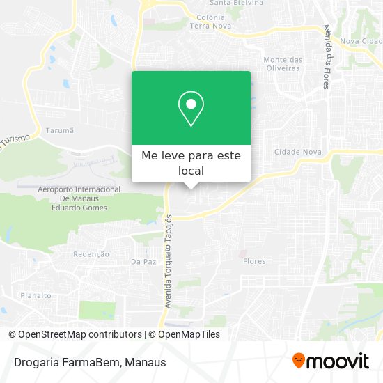 Drogaria FarmaBem mapa