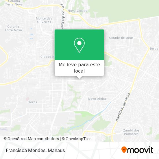 Francisca Mendes mapa