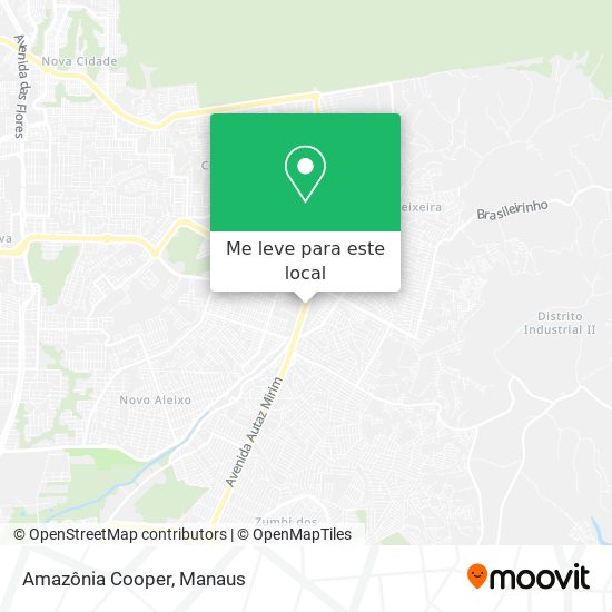 Amazônia Cooper mapa