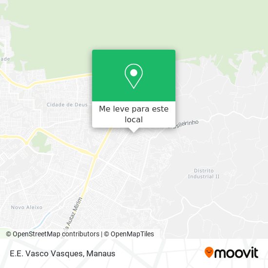 E.E. Vasco Vasques mapa