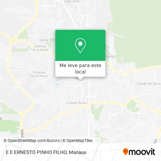 E E ERNESTO PINHO FILHO mapa