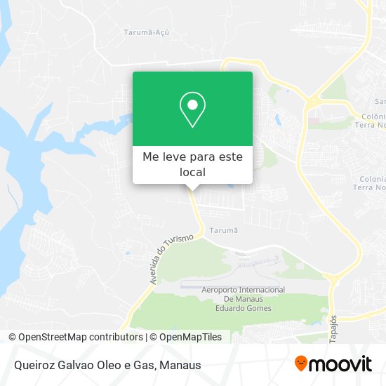 Queiroz Galvao Oleo e Gas mapa