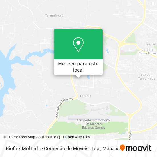Bioflex Mol Ind. e Comércio de Móveis Ltda. mapa