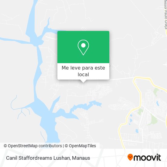 Canil Staffordreams Lushan mapa