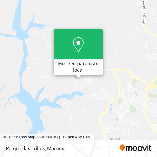 Parque das Tribos mapa
