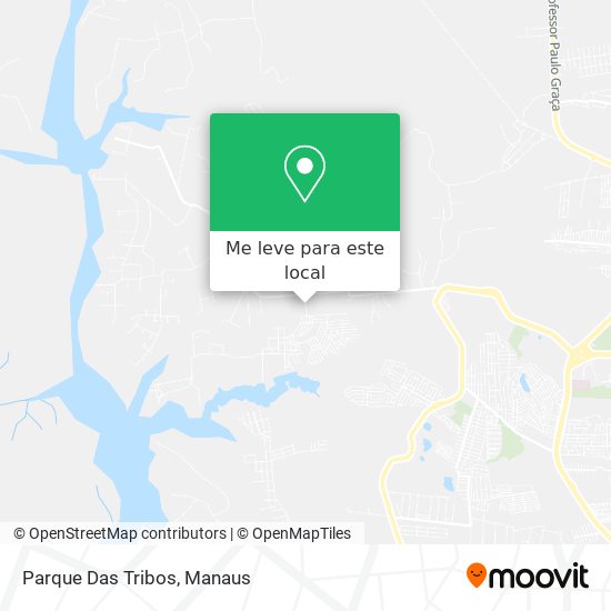 Parque Das Tribos mapa