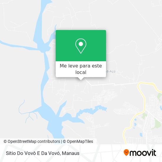 Sítio Do Vovô E Da Vovó mapa
