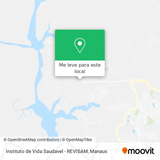 Instituto de Vida Saudavel - REVISAM mapa